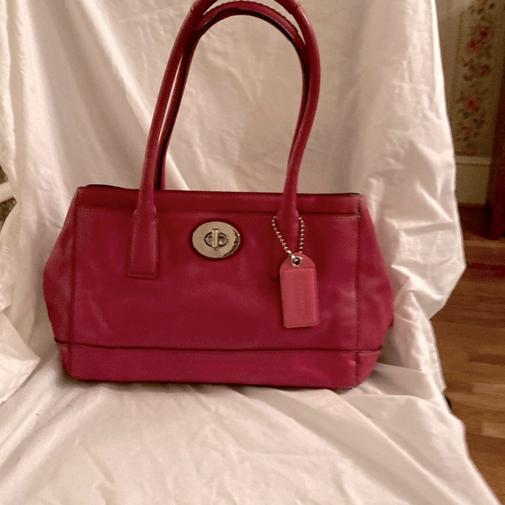 Vintage Bright Pink Coach